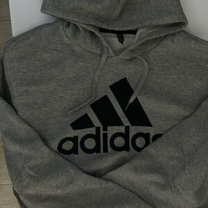 Adidas Men's Charcoal Hoodie